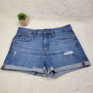 Madewell Blue Jean Shorts